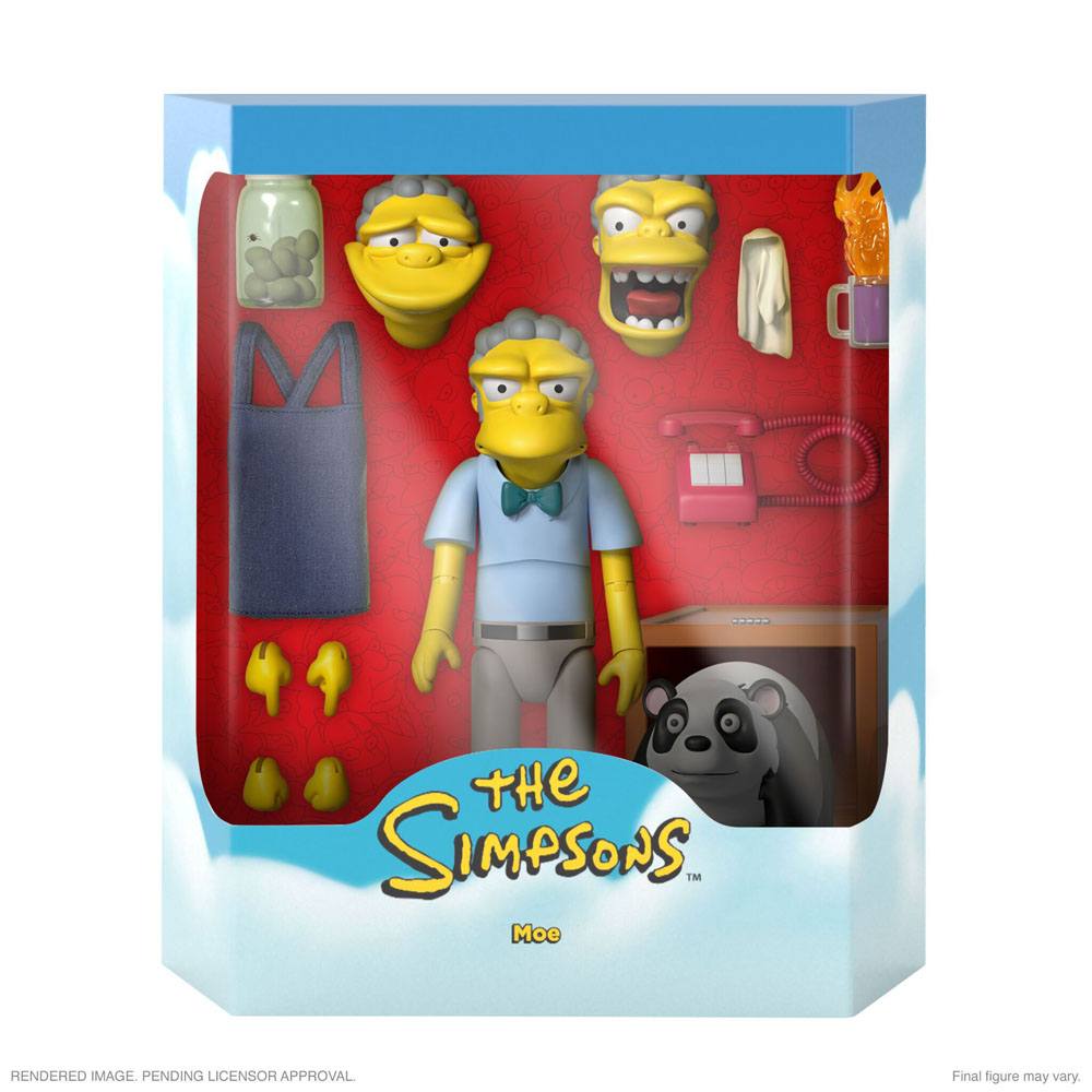 The Simpsons Ultimates Action Figure Moe 18 cm
