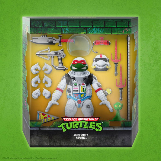 *Pre Order* Teenage Mutant Ninja Turtles Ultimates Action Figure Space Cadet Raphael 18 cm